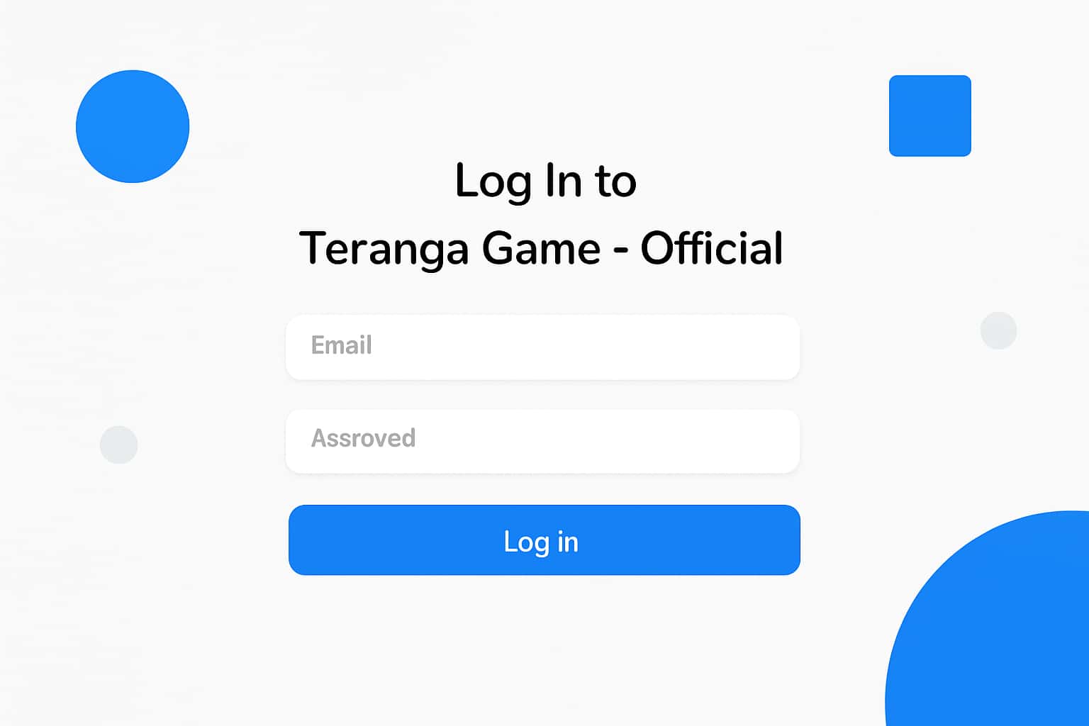 Log In to Teranga Game - Official Interface