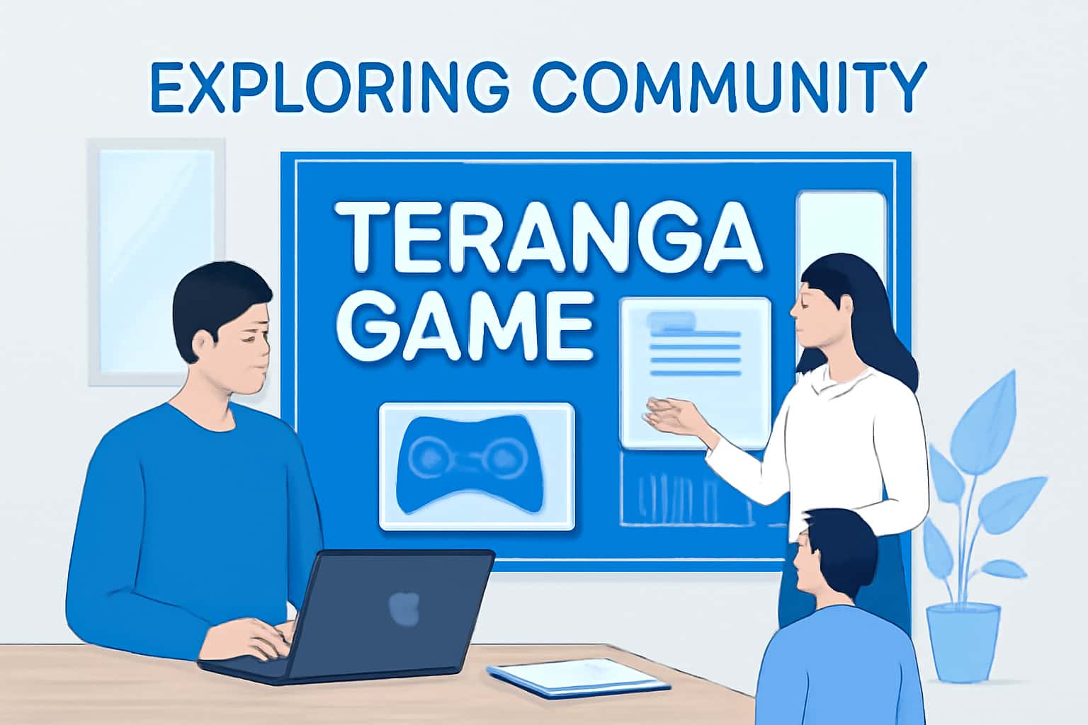Informative visual representation of Teranga Game Community.