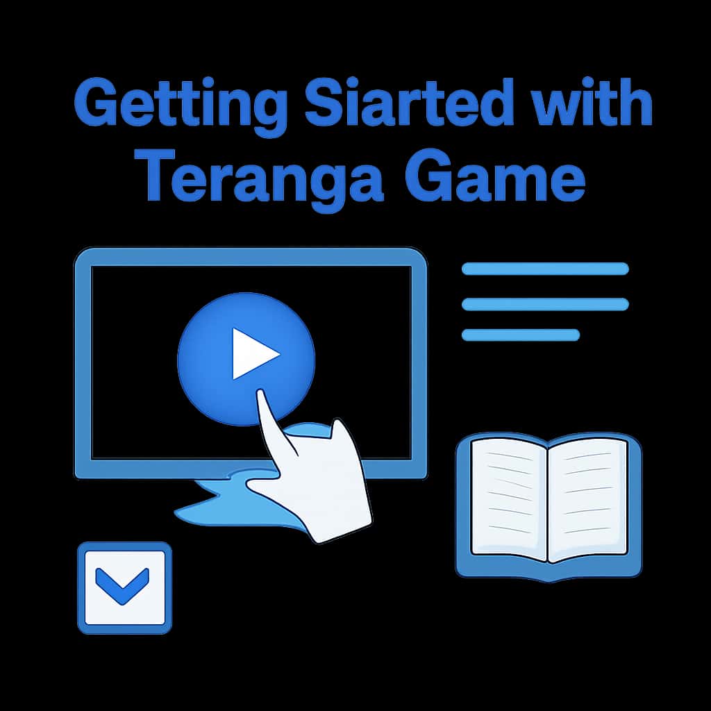 Illustration summarizing the features of Teranga Game.