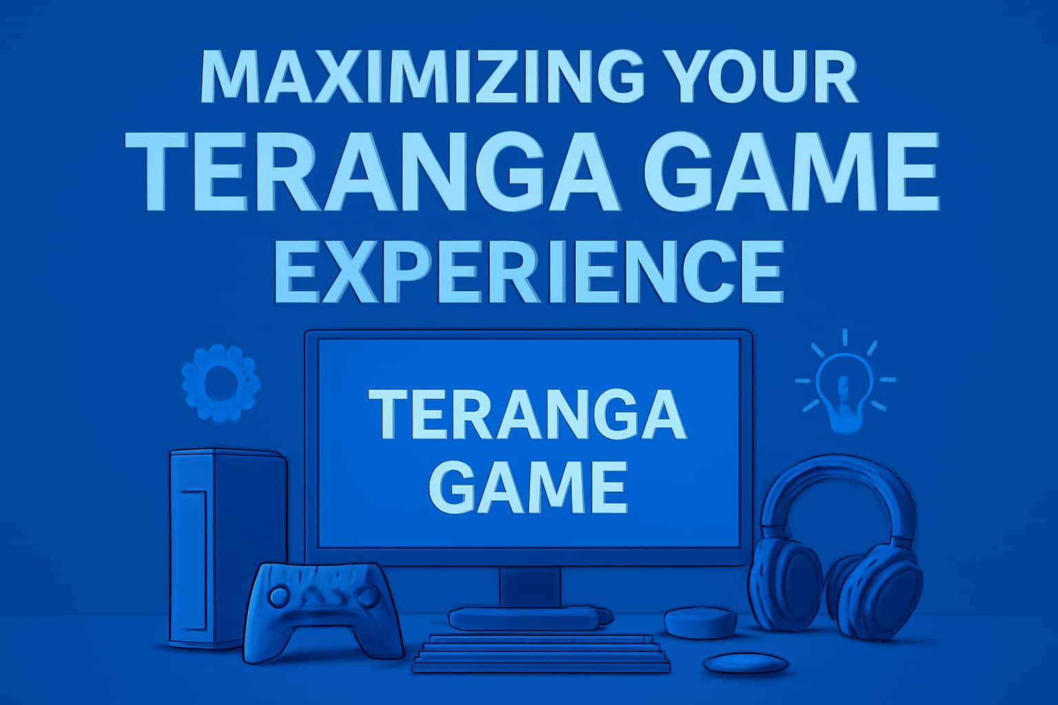 An informational scene showcasing the key elements of maximizing the experience in Teranga Game.