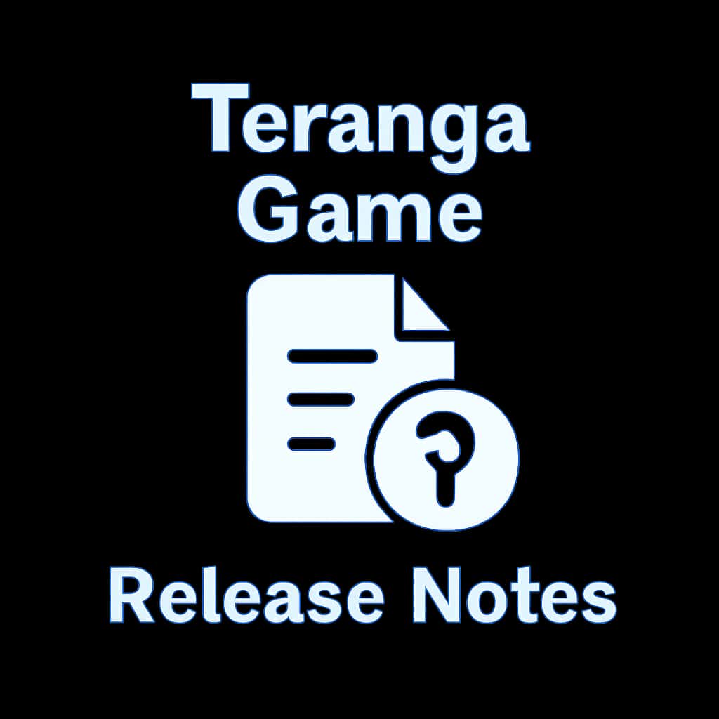 Icon representing Teranga Game Release Notes.