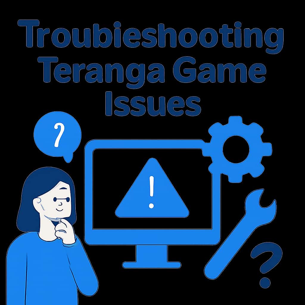 An educational diagram for troubleshooting Teranga Game.
